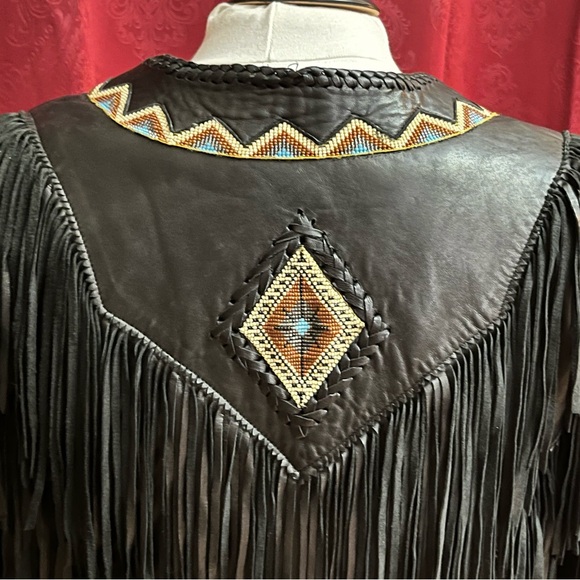 Leather Biker Jacket - Picture 2 of 6